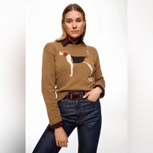 Rare Lauren Ralph Lauren Beagle Sweater